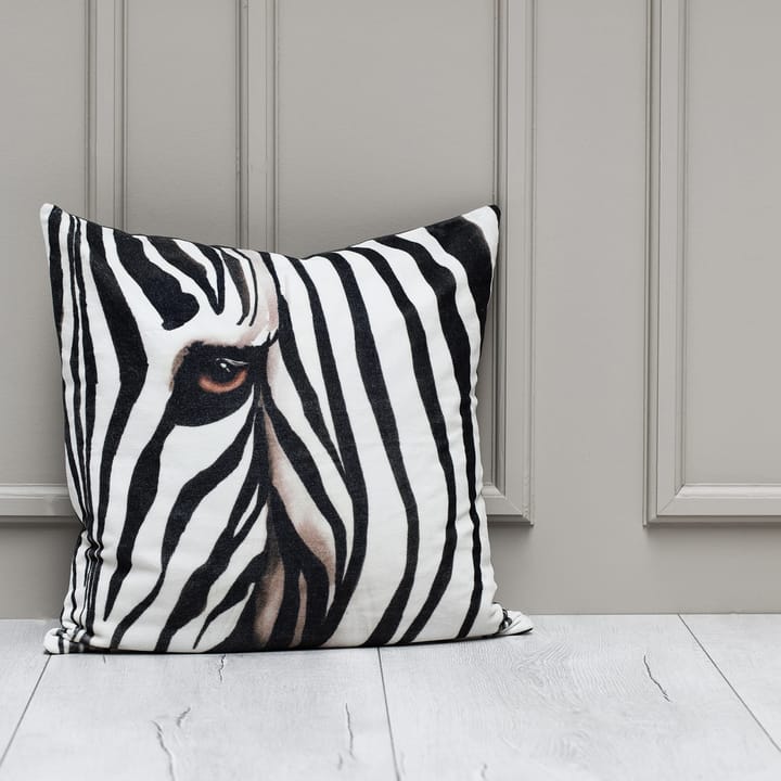 Zebia cushion 50x50 cm - black-white - Lene Bjerre