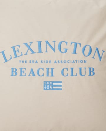 Beach Club Embroidered pillowcase 50x50 cm - Beige-blue - Lexington