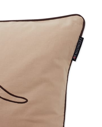 Best Friend Cotton Canvase pillowcase 50x50 cm - Beige - Lexington