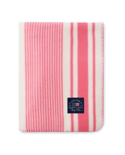 Blanket 130x170 cm polyester fleece - Cerise - Lexington