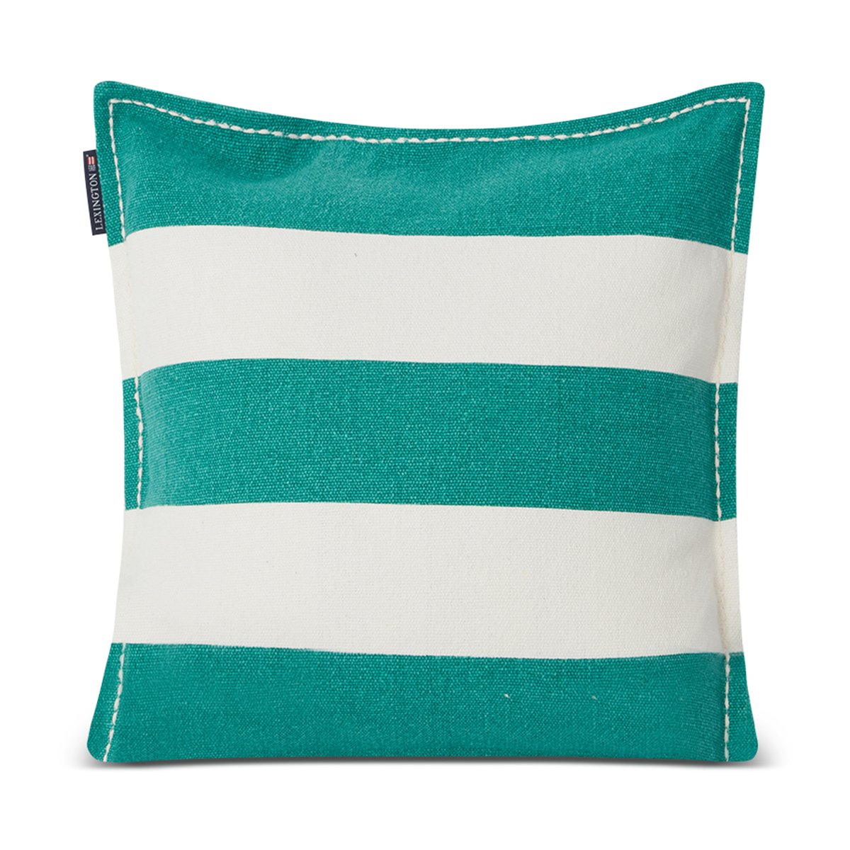 Lexington Blid Stripe Printed pillowcase 50x50 cm Green-white
