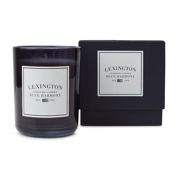 Blue Harmony scented candle 60 hours - Dark blue - Lexington