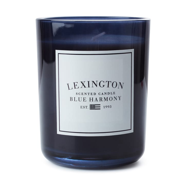 Blue Harmony scented candle 60 hours, Dark blue Lexington