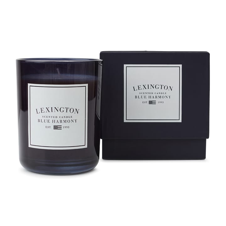 Blue Harmony scented candle 60 hours, Dark blue Lexington