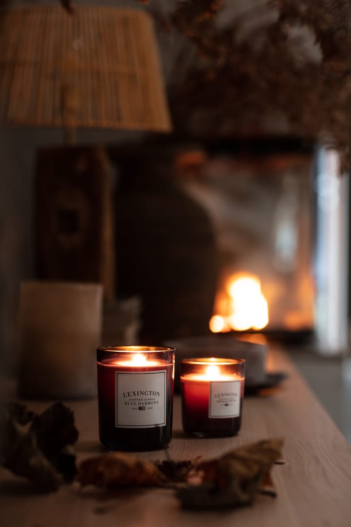 Blue Harmony scented candle 60 hours, Dark blue Lexington