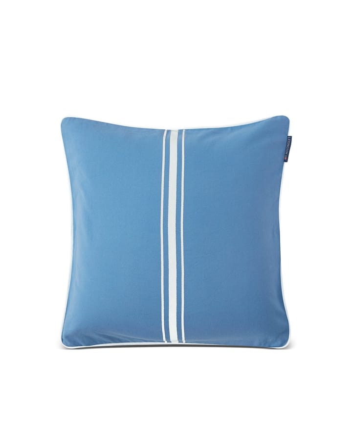 Center striped pillowcase 50x50 cm, Blue-white Lexington