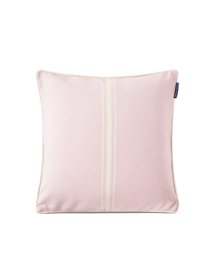 Center striped pillowcase 50x50 cm - Pink-white - Lexington