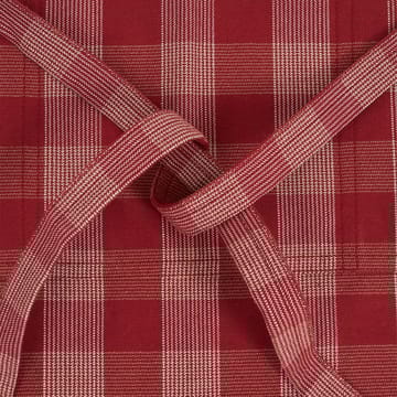 Checked apron - red-white - Lexington