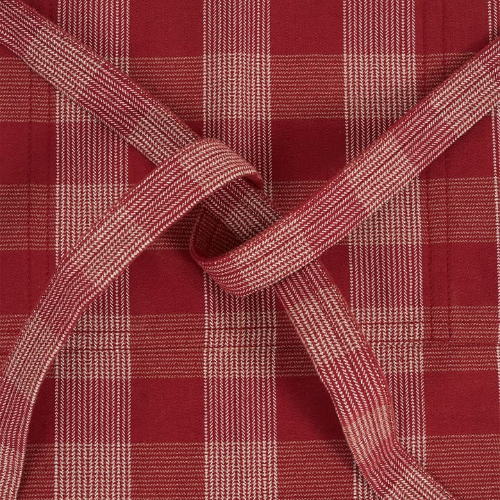 Checked apron - red-white - Lexington