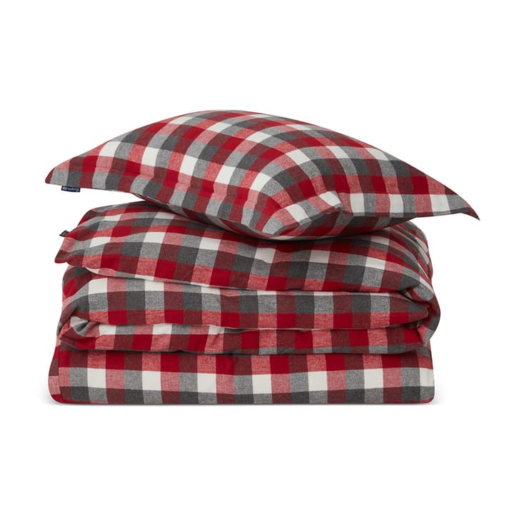 Checked Flannel bed linen set - 50x60 cm, 150x210 cm - Lexington
