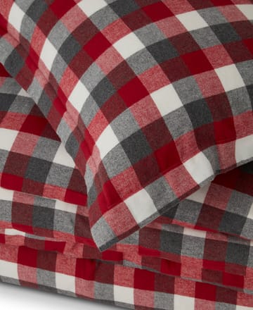 Checked Flannel bed linen set - 50x60 cm, 150x210 cm - Lexington