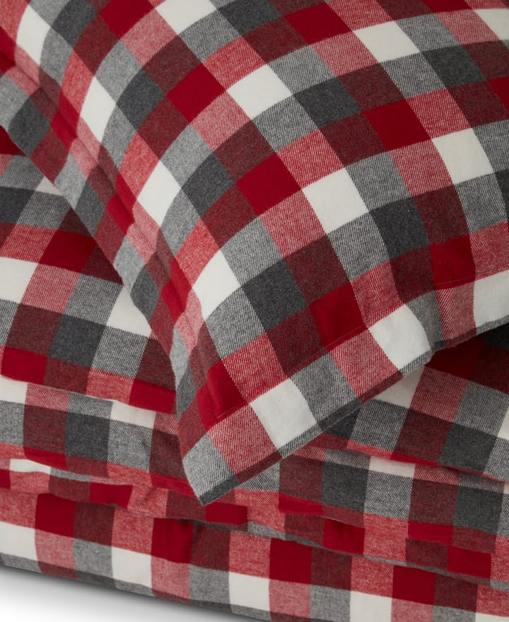 Checked Flannel bed linen set, 50x60 cm, 150x210 cm Lexington