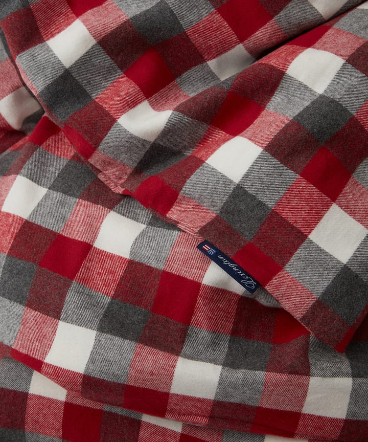 Checked Flannel bed linen set, 50x60 cm, 150x210 cm Lexington