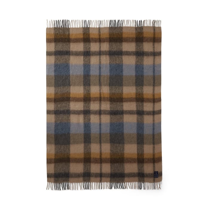 Checked Mohair Mix blanket 130x170 cm - Multi - Lexington