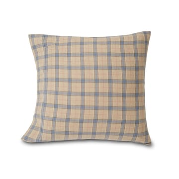 Checked pillowcase cotton 65x65 cm - beige - Lexington