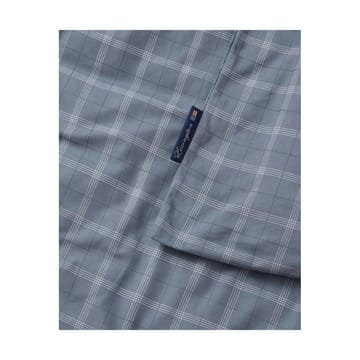 Checked Pinpoint Oxford duvet cover 150x210 cm - Dove - Lexington