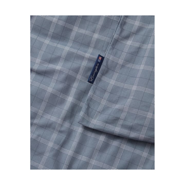 Checked Pinpoint Oxford duvet cover 150x210 cm, Dove Lexington