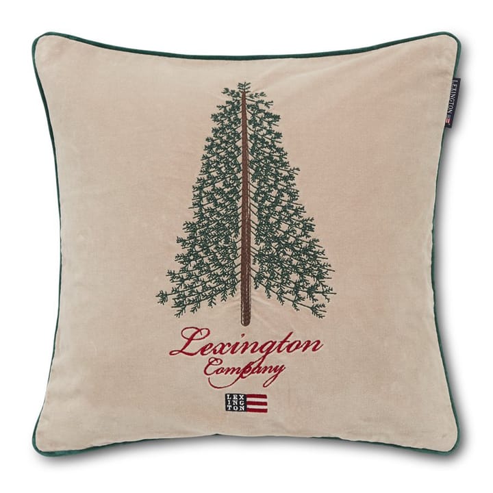 Christmas Tree cushion cover 50x50 cm - beige - Lexington
