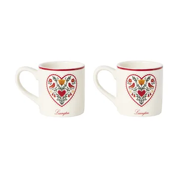 Christmas Tree mini mug - Multi, 5.5x6 cm, 2-pack - Lexington
