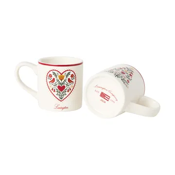 Christmas Tree mini mug - Multi, 5.5x6 cm, 2-pack - Lexington