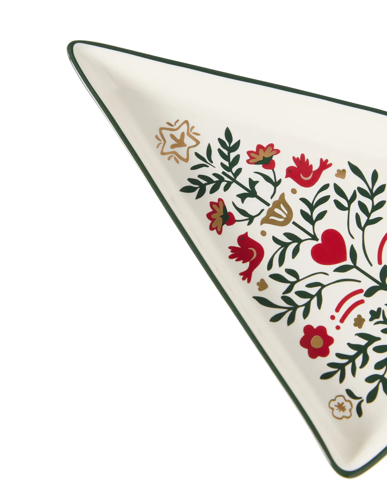 Christmas Tree serving platter, Multi, 15.2x11x1.6 cm Lexington