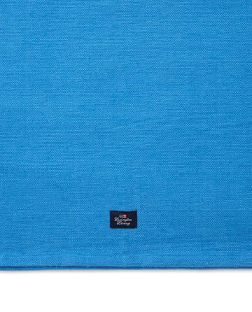 Cotton Jute Runner with Side Stripes 50x250 cm - Blue-white - Lexington