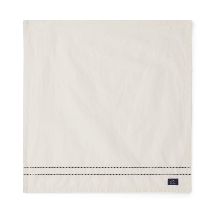 Cotton Linen napkin stitches 50x50 cm - Off-white - Lexington