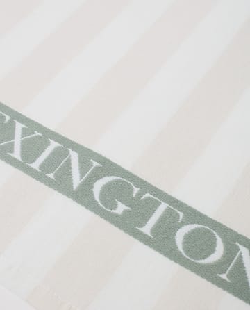 Cotton Terry Logo kitchen towel 50x70 cm - Light beige-white-green - Lexington