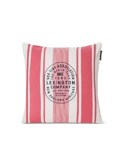 Cushion cover 50x50 cm organic cotton, Cerise Lexington