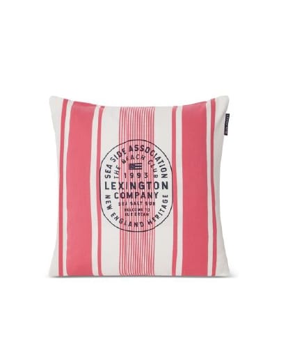 Cushion cover 50x50 cm organic cotton - Cerise - Lexington