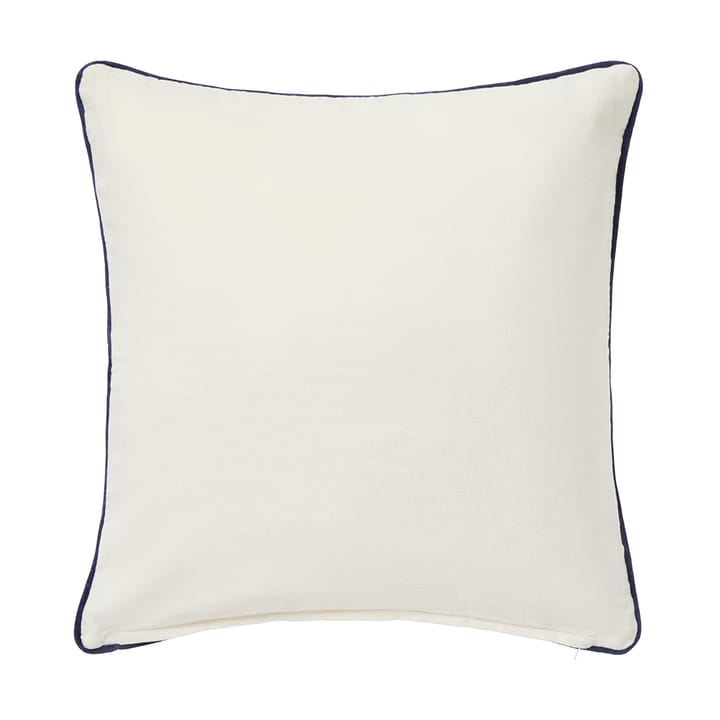 Dog lift eco. cotton twill cushion cover 50x50 cm, Beige-white Lexington