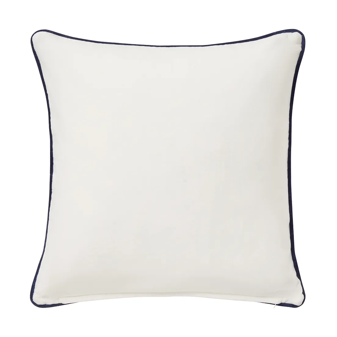 Down hill eco. cotton twill cushion cover 50x50 cm, Blue-White Lexington
