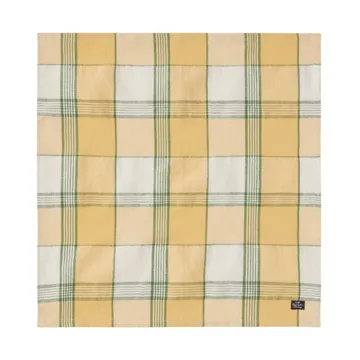 Easter Linen/Cotton fabric napkin 50x50 cm - Yellow-green - Lexington