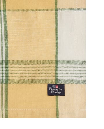 Easter Linen/Cotton fabric napkin 50x50 cm - Yellow-green - Lexington