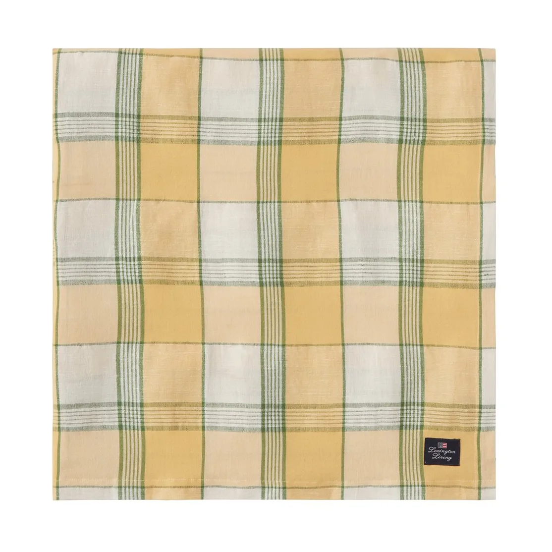Easter Linen/Cotton tablecloth 150x250 cm, Yellow-green Lexington