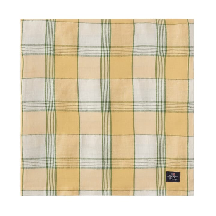 Easter Linen/Cotton tablecloth 150x250 cm, Yellow-green Lexington