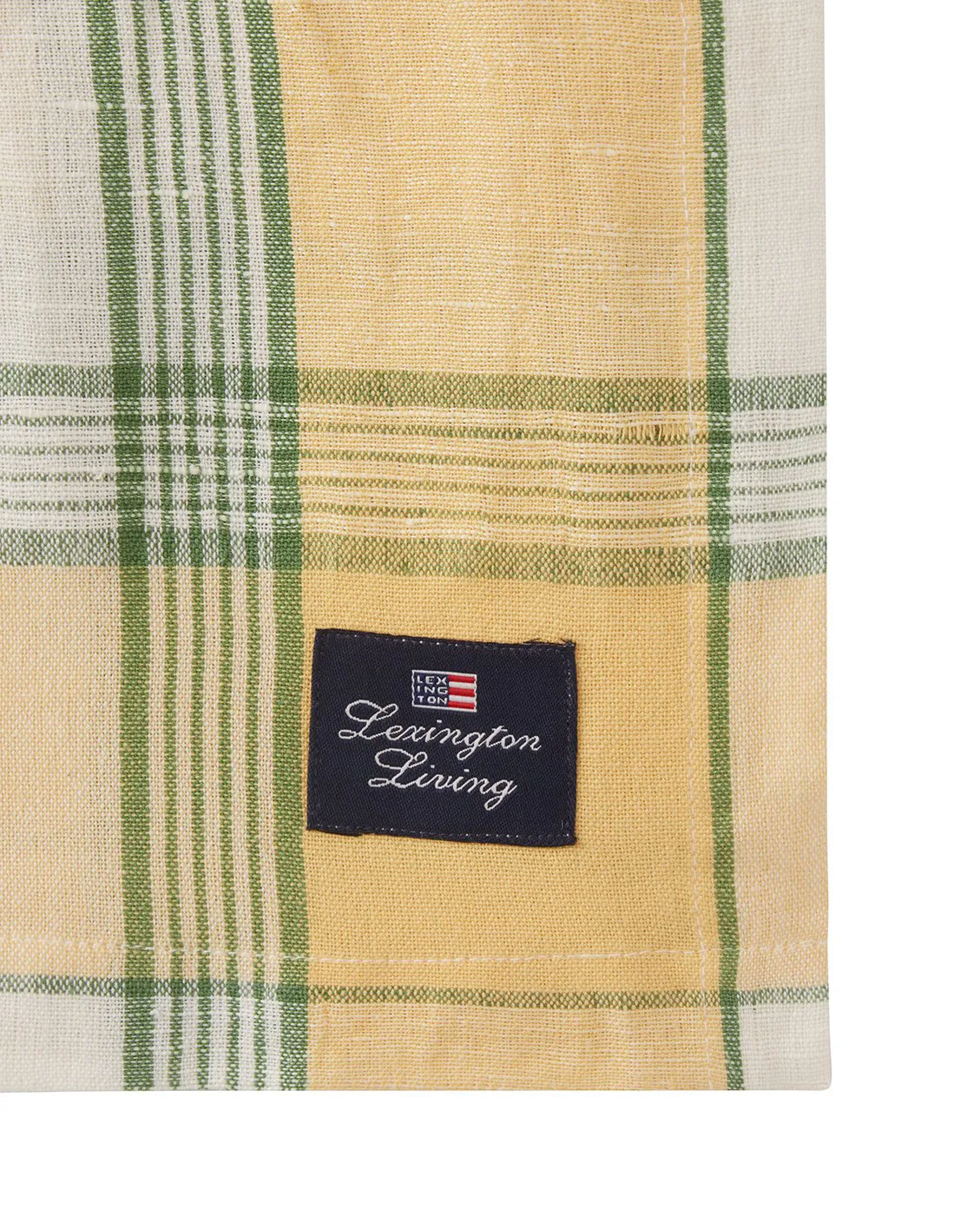 Easter Linen/Cotton tablecloth 150x250 cm, Yellow-green Lexington