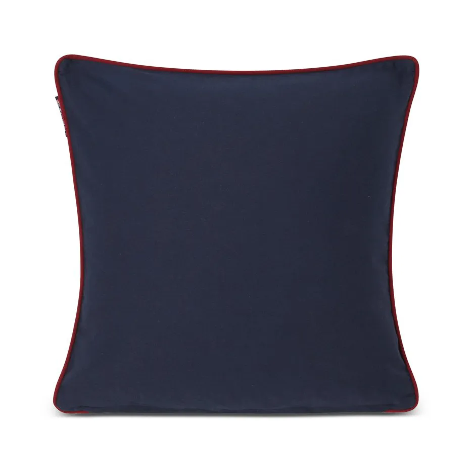 Evening Skis Org Cotton Twill pillowcase 50x50 cm, Dark blue-white multi Lexington