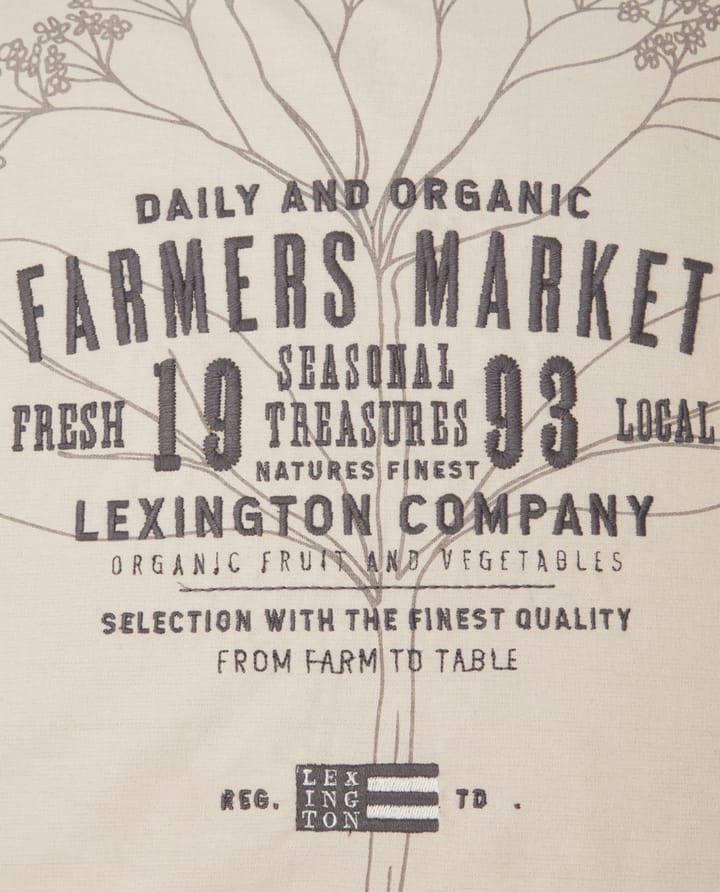 Farmers Market cushion cover 50x50 cm, Beige Lexington