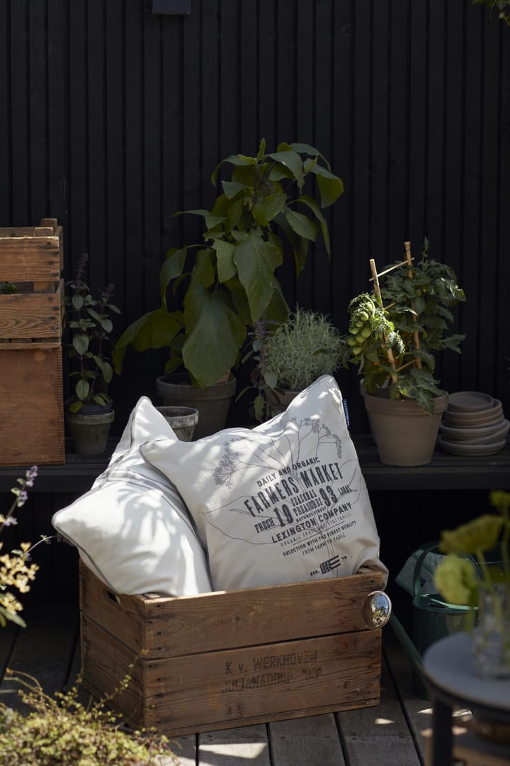 Farmers Market cushion cover 50x50 cm, Beige Lexington