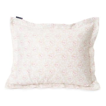Flower Print Cotton Sateen pillowcase 50x60 cm - light beige-white - Lexington