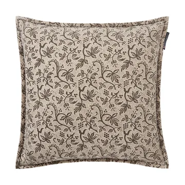 Grapevine Printed cushion cover 50x50 cm - Light beige - Lexington