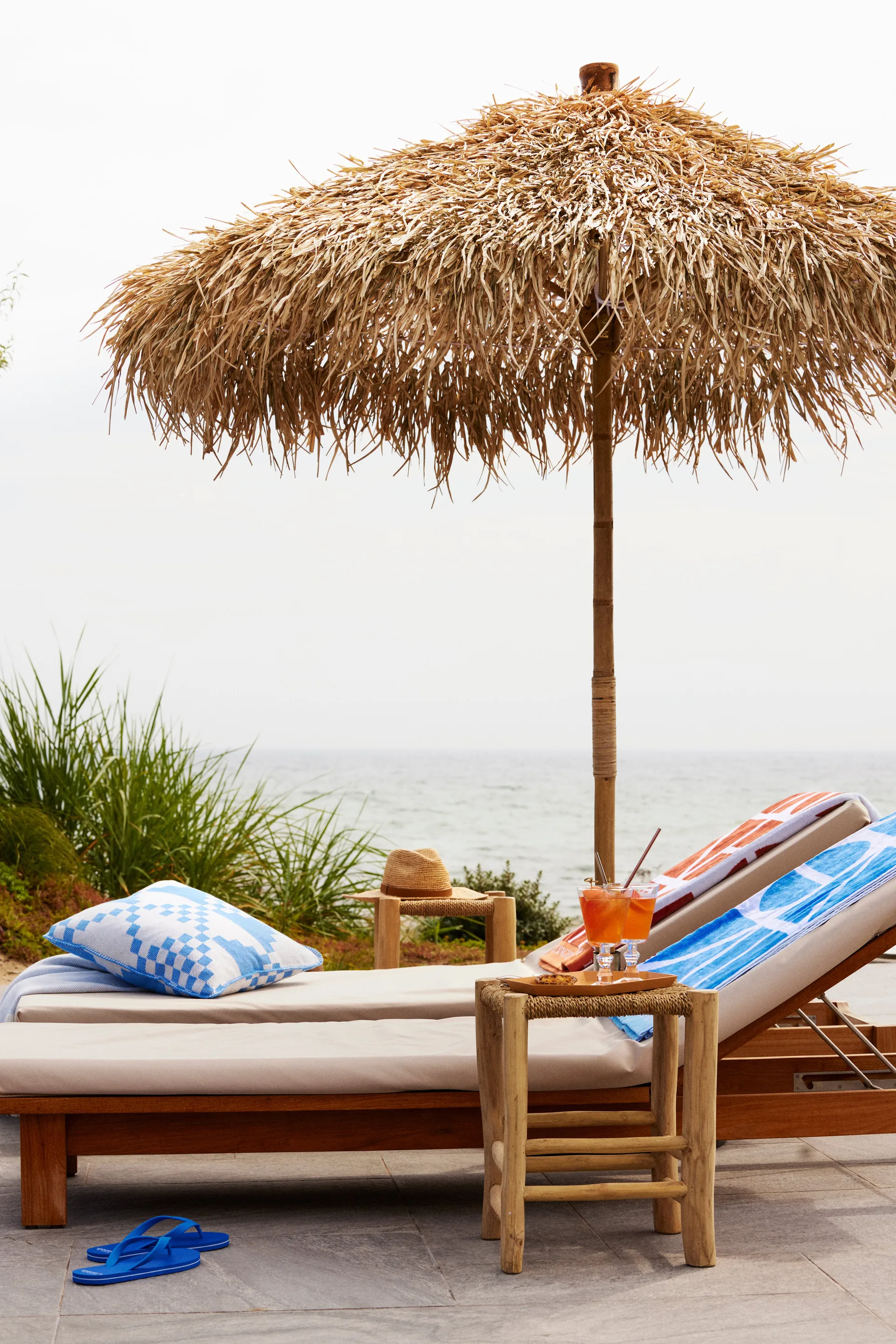 Graphic Cotton Velour bath towel 100x180 cm, Coconut Lexington