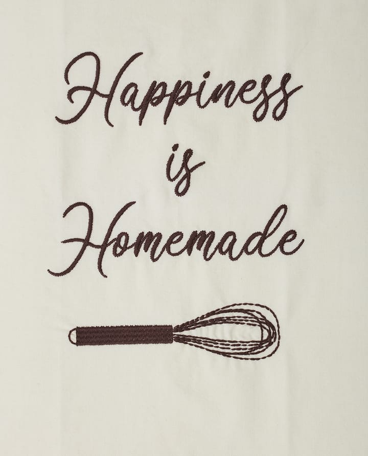 Hapiness Organic Cotton kitchen towel 50x70 cm, White-green Lexington