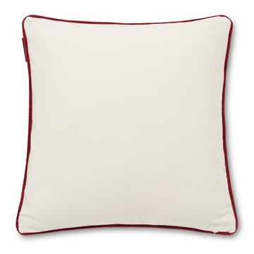 Happy Holidays cushion cover 50x50 cm - white - Lexington