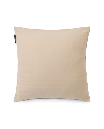 Herringbone Cotton Flanell pillowcase 50x50 cm - Light beige - Lexington