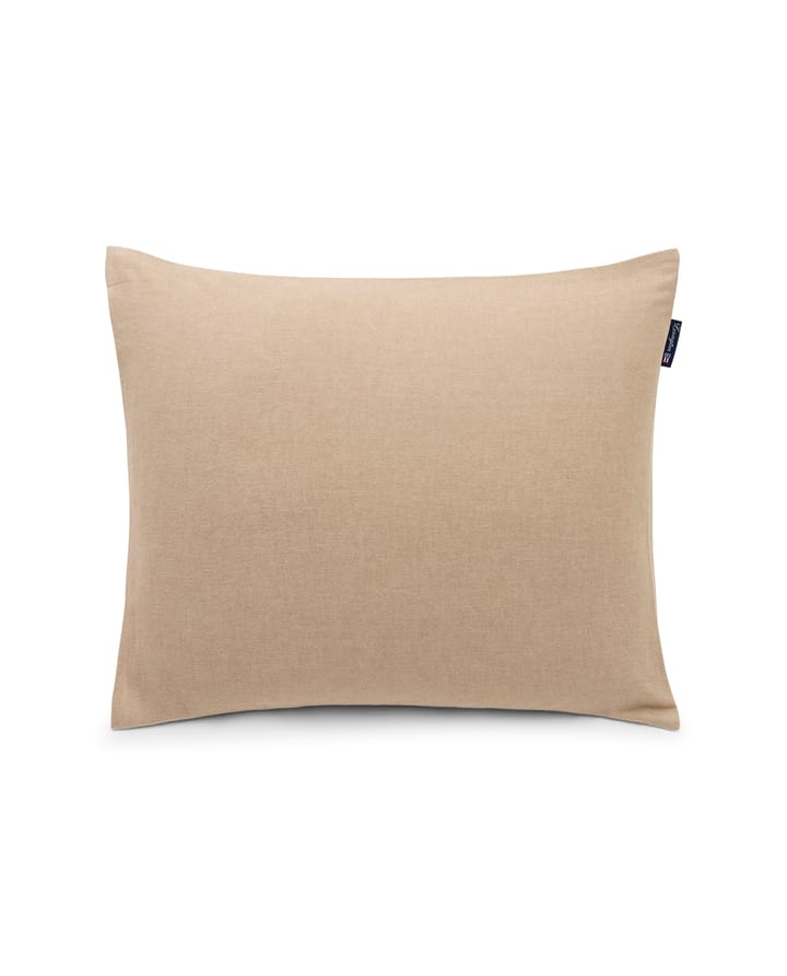 Herringbone Flanell pillowcase 50x60 cm - Beige-off white - Lexington
