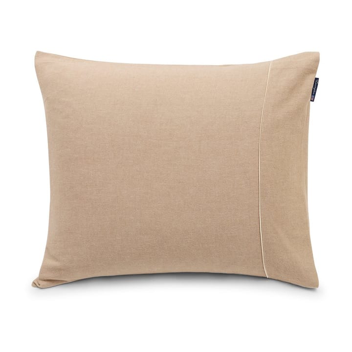 Herringbone Flanell pillowcase 50x60 cm, Beige-off white Lexington