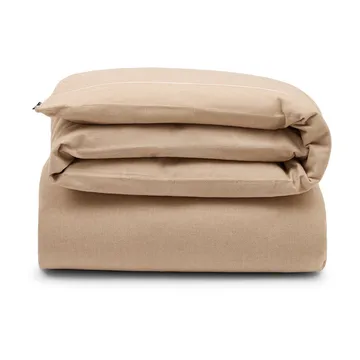 Herringbone Flannel duvet cover 150x210 cm - Beige-off white - Lexington
