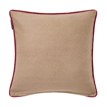 Holiday House wool mix cushion cover 50x50 cm - Beige-multi - Lexington